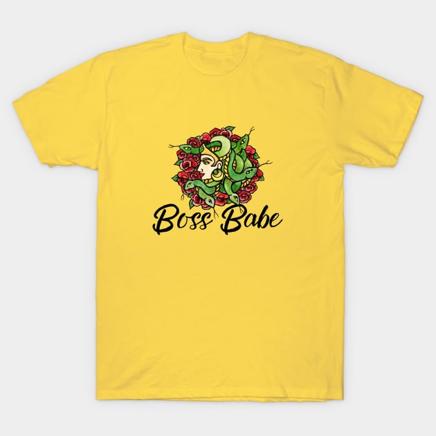 Boss Babe T-Shirt by bubbsnugg